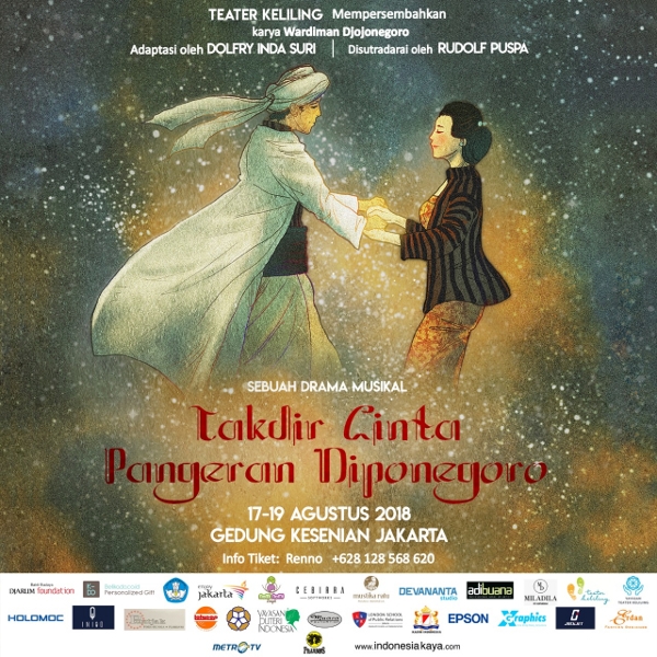 Bangkitkan Semangat Cinta Sejarah Bangsa Melalui Pertunjukan Takdir Cinta Pangeran Diponegoro